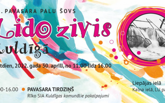 30. aprīlī notiks “Lido zivis Kuldīgā” tirdziņš