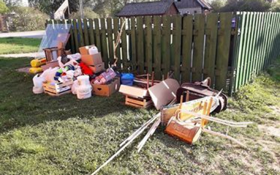 Par nelegālu atkritumu izmešanu draud sods