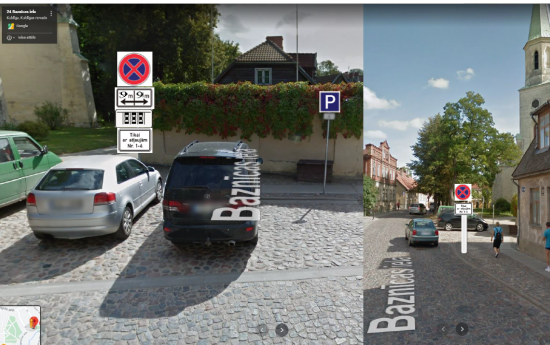 Turpmāk pie Katrīnas baznīcas atstāt auto nedrīkstēs