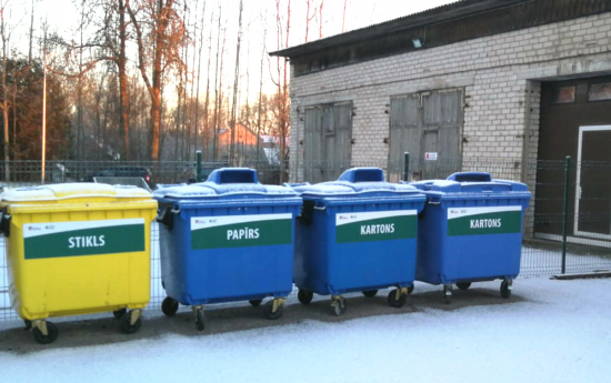 Aicinām izmantot šķiroto atkritumu pieņemšanas laukumu 