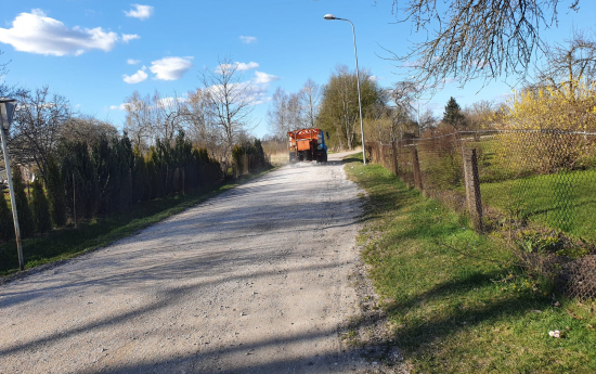 Ielām ar grants segumu veicam pretputekļu apstrādi
