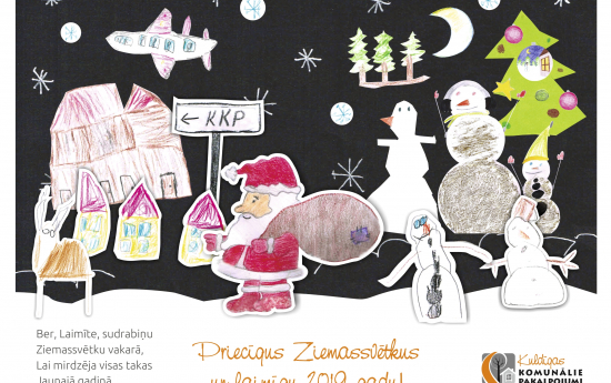 Sveicam Jūs gada skaistākajos un gaišākajos svētkos!