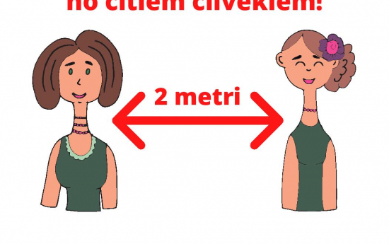 Par sociālo distancēšanos tirdzniecības vietās