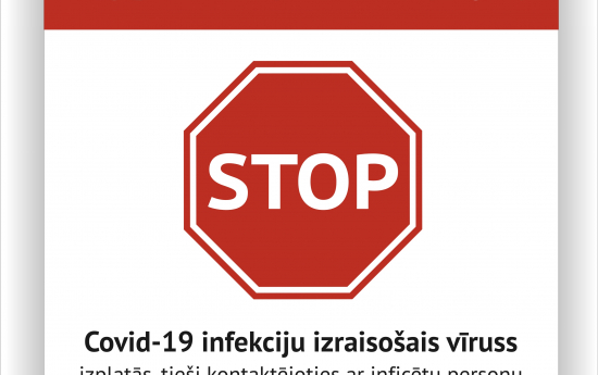 Neapmeklējiet publiski pieejamos sporta un rotaļu laukumus!