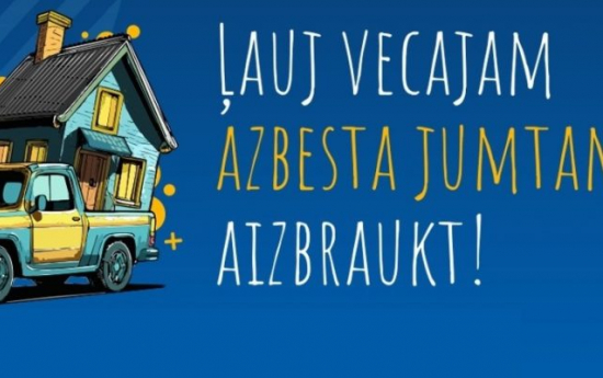 Azbestu saturoši atkritumi ir bīstami veselībai un dabai