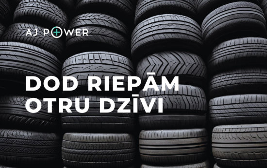Varēs bez maksas nodot vecās auto riepas
