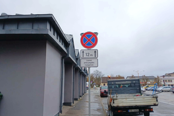 Autovadītāju ievērībai! Izvietotas jaunas ceļazīmes