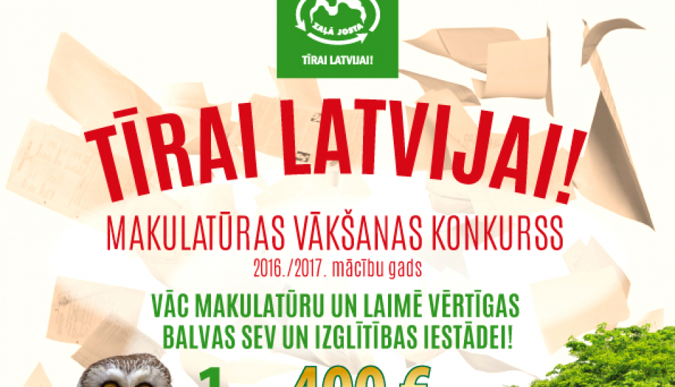 Makulatūras vākšanas konkurss