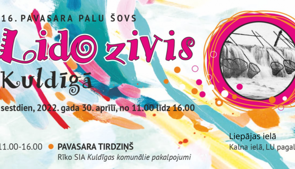 30. aprīlī notiks “Lido zivis Kuldīgā” tirdziņš