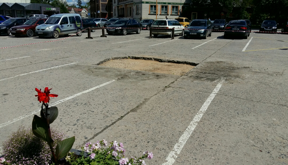 Labo Pilsētas laukuma segumu
