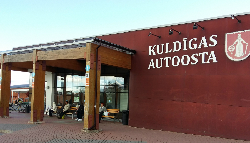Par jauna reisa atklāšanu no Kuldīgas autoostas