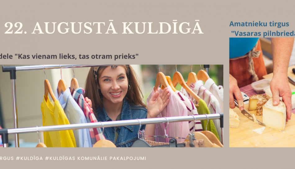 PIETEIKŠANĀS amatnieku tirgum un lietoto apģērbu andelei