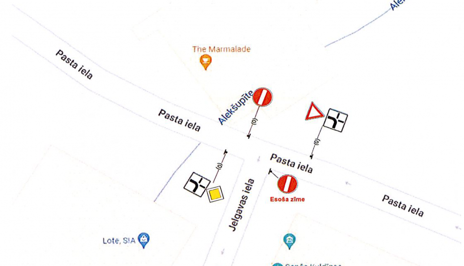 Par satiksmes organizācijas izmaiņām Baznīcas ielā no Pasta ielas līdz Policijas ielai