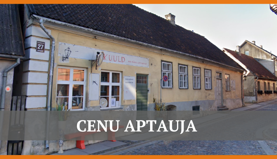 Cenu aptauja par aiļu pārsedžu nomaiņu Baznīcas ielā 27, Kuldīgā