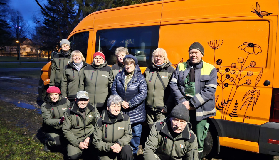 Zaļumsaimniecības komandai jauns auto