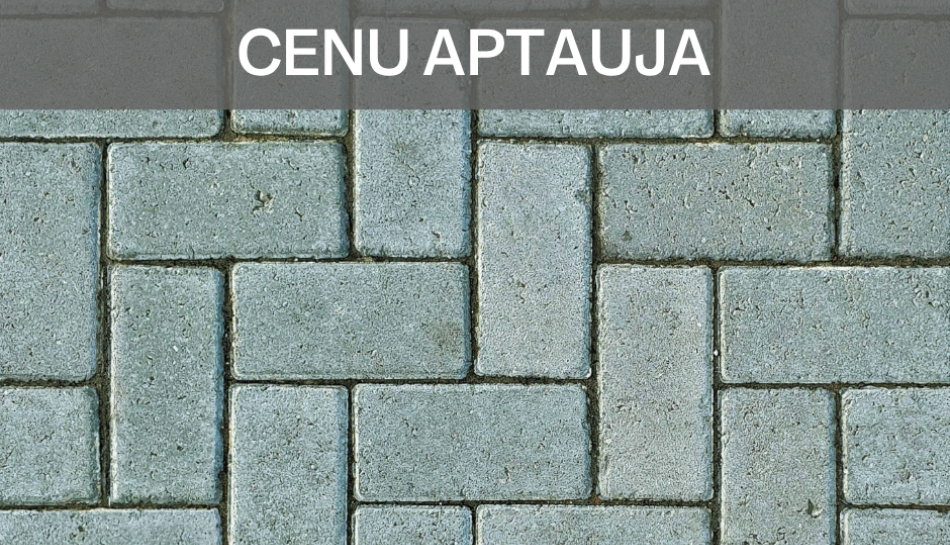 Cenu aptauja par betona bruģa un apmaļu piegāde pagalma labiekārtošanas darbiem