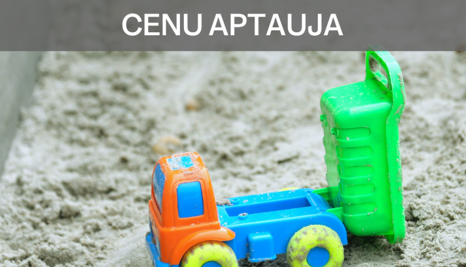 Cenu aptauja par smilts piegādi pagalma labiekārtošanas darbiem Vakara ielā 6, Kuldīgā