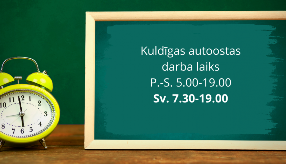 Mainās autoostas darba laiks svētdienās