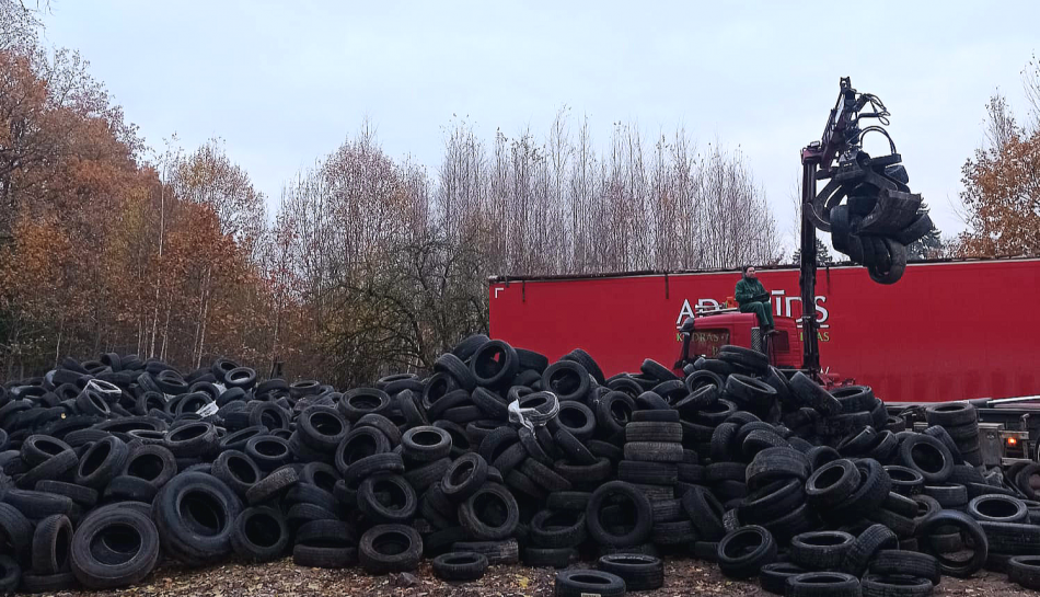 Turpina bez maksas pieņemt nolietotās auto riepas