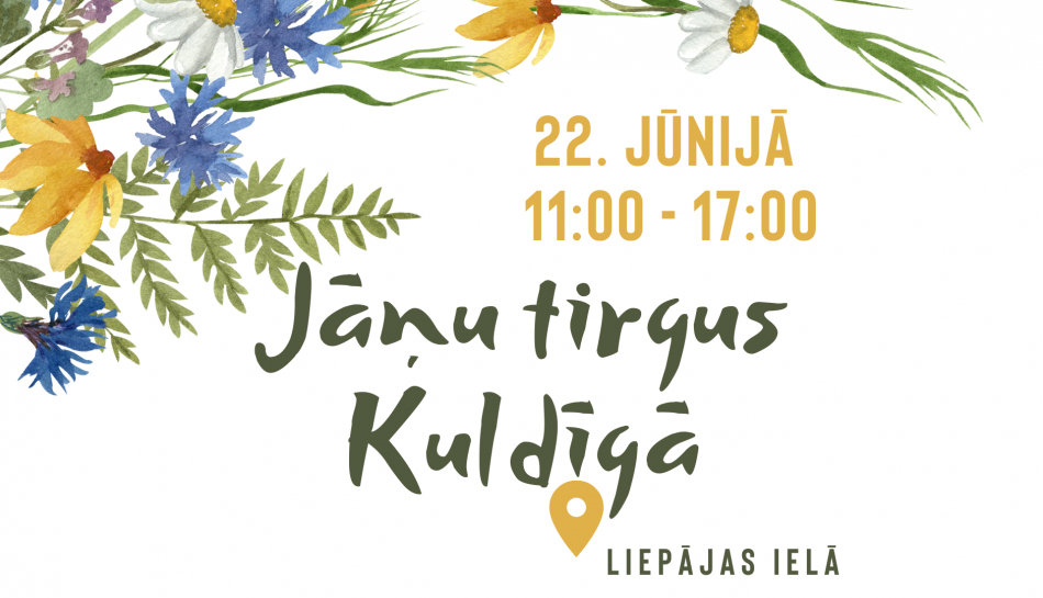 Jāņu tirgus Kuldīgā - 22.jūnijā