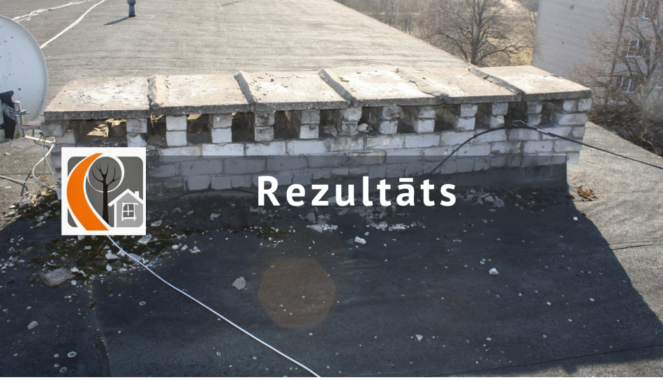 Jumta remonts Planīcas ielā 10, Kuldīgā - rezultāts