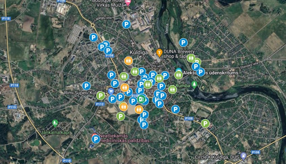 Svētku laikā būs pieejamas papildus autostāvvietas un sabiedriskās tualetes
