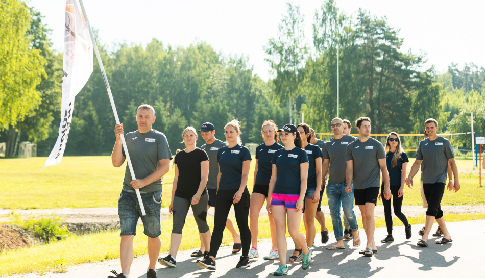 Sportojam festivālā "Bizfests"