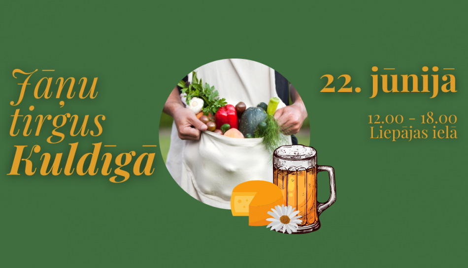 Jāņu tirgus Kuldīgā - 22. jūnijā