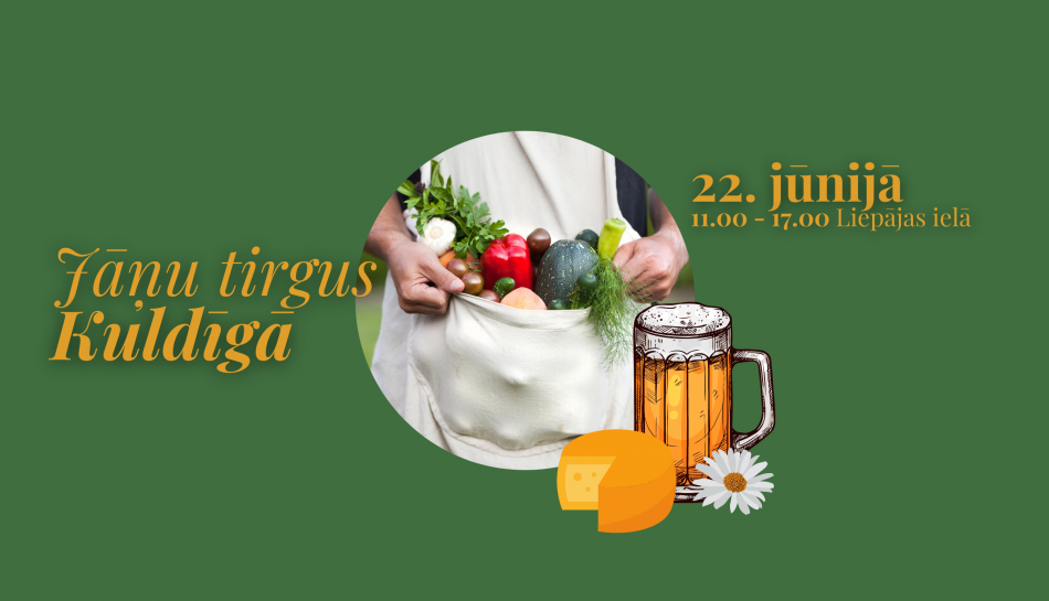 Jāņu tirgus Kuldīgā - 22. jūnijā