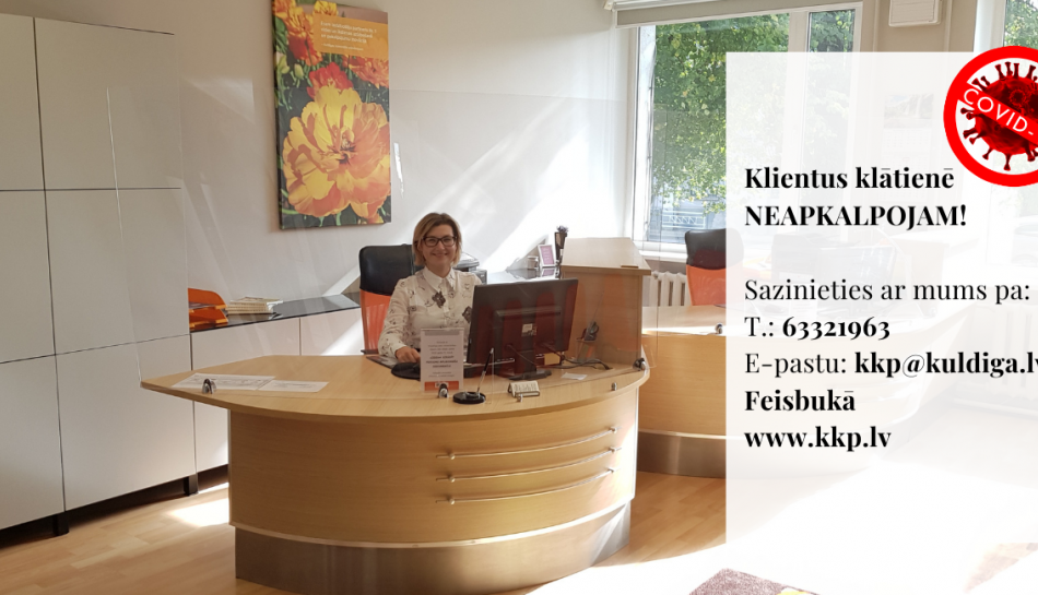 Klientus klātienē neapkalpojam!