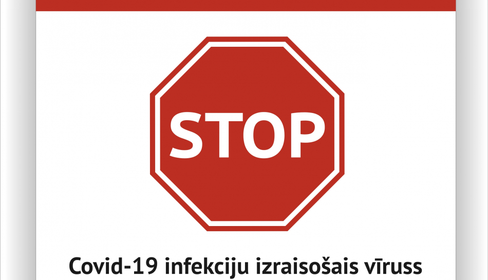 Neapmeklējiet publiski pieejamos sporta un rotaļu laukumus!