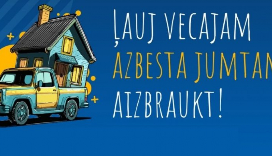 Azbestu saturoši atkritumi ir bīstami veselībai un dabai